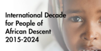 Decade for people of african descent
