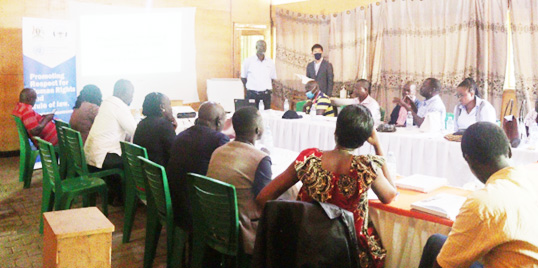 Creating conducive environment for human rights defenders in Karamoja
