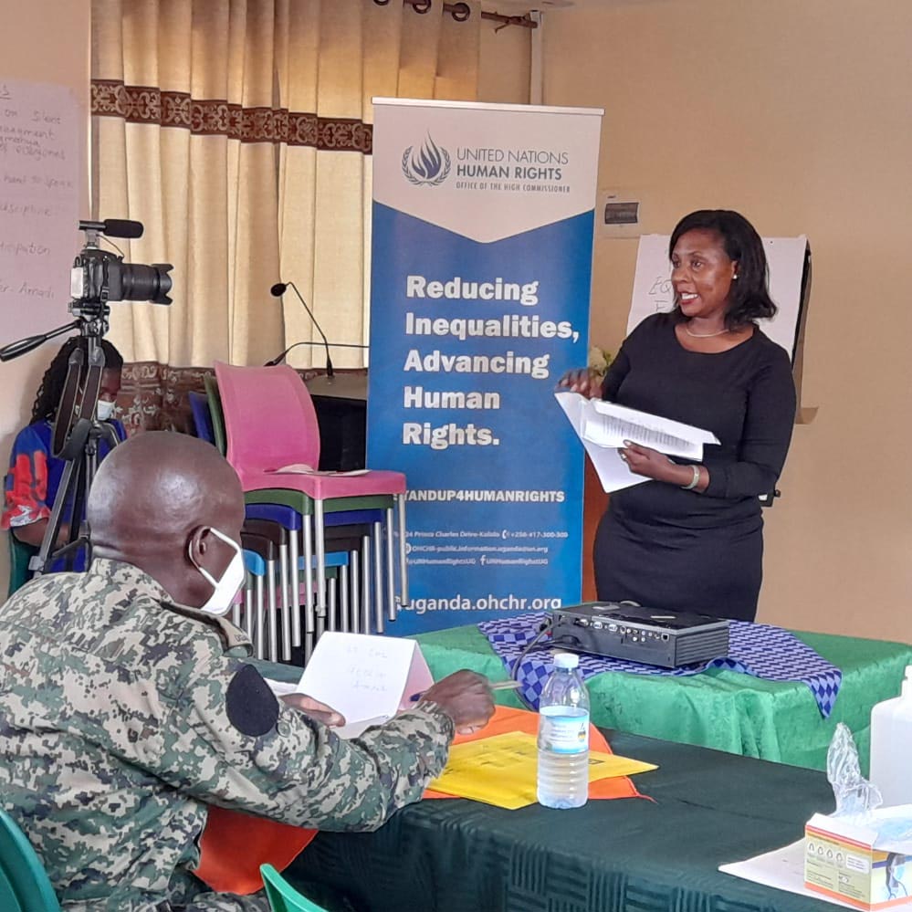 UHRC Human Rights Officer, Nancy Katwesigye