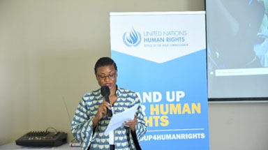 Ms Kahbila, Human Rights Officer - UN Human Rights - Kampala Office 