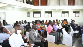 A cross-section of representatives of some of the human rights focused institutions and organisations at the launch of Wakiso District Human Rights Committee 2nd Human Rights Report