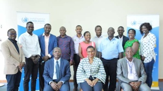 A cross-section of participants and facilitators at the training