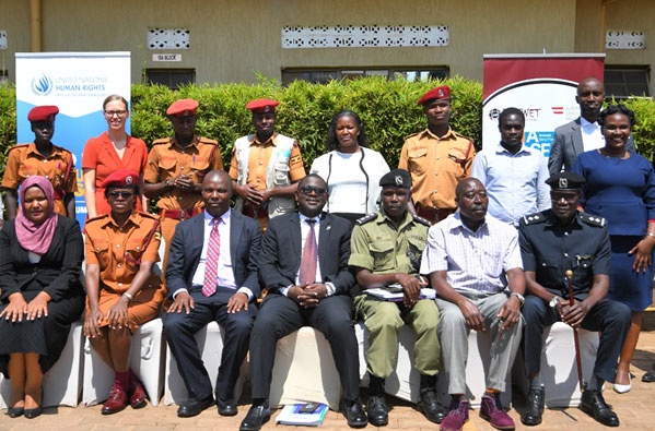 A cross-section of participants at a capacity-building training on the application of the Human Rights Enforcement Act (2019).